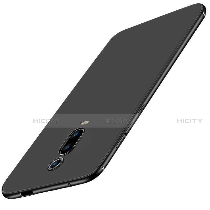 Silikon Hülle Handyhülle Ultra Dünn Schutzhülle Flexible Tasche C01 für Xiaomi Mi 9T Pro Schwarz