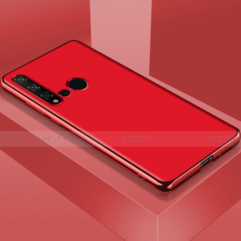 Silikon Hülle Handyhülle Ultra Dünn Schutzhülle Flexible Tasche C02 für Huawei Nova 5i Rot Plus