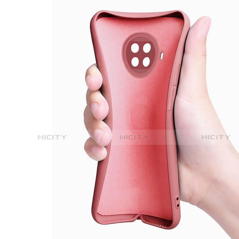Silikon Hülle Handyhülle Ultra Dünn Schutzhülle Flexible Tasche Silikon mit Magnetisch Fingerring Ständer T01 für Xiaomi Mi 10T Lite 5G