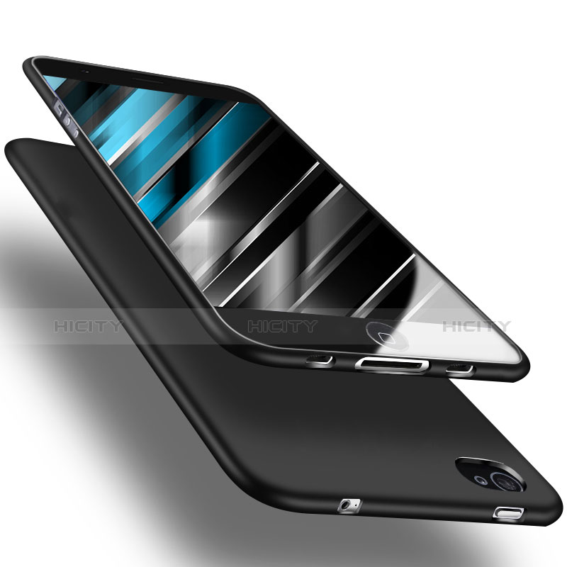Silikon Hülle Handyhülle Ultra Dünn Schutzhülle für Apple iPhone 4 Schwarz