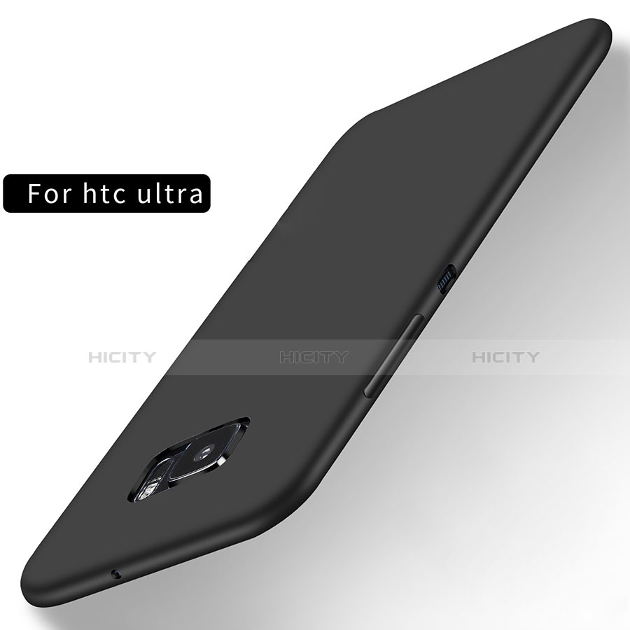Silikon Hülle Handyhülle Ultra Dünn Schutzhülle für HTC U Ultra Schwarz