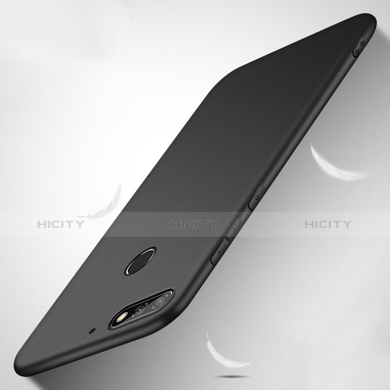 Silikon Hülle Handyhülle Ultra Dünn Schutzhülle für Huawei Enjoy 8 Schwarz