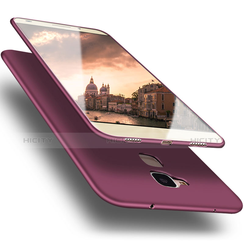 Silikon Hülle Handyhülle Ultra Dünn Schutzhülle für Huawei GR5 Mini Violett Plus