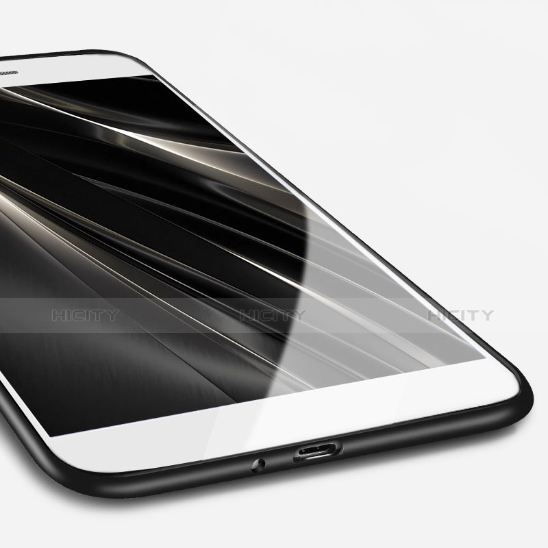 Silikon Hülle Handyhülle Ultra Dünn Schutzhülle für Huawei Honor 6 Plus Schwarz
