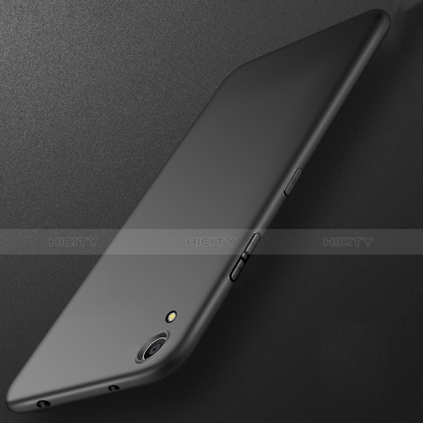 Silikon Hülle Handyhülle Ultra Dünn Schutzhülle für Huawei Honor Play 8A Schwarz groß