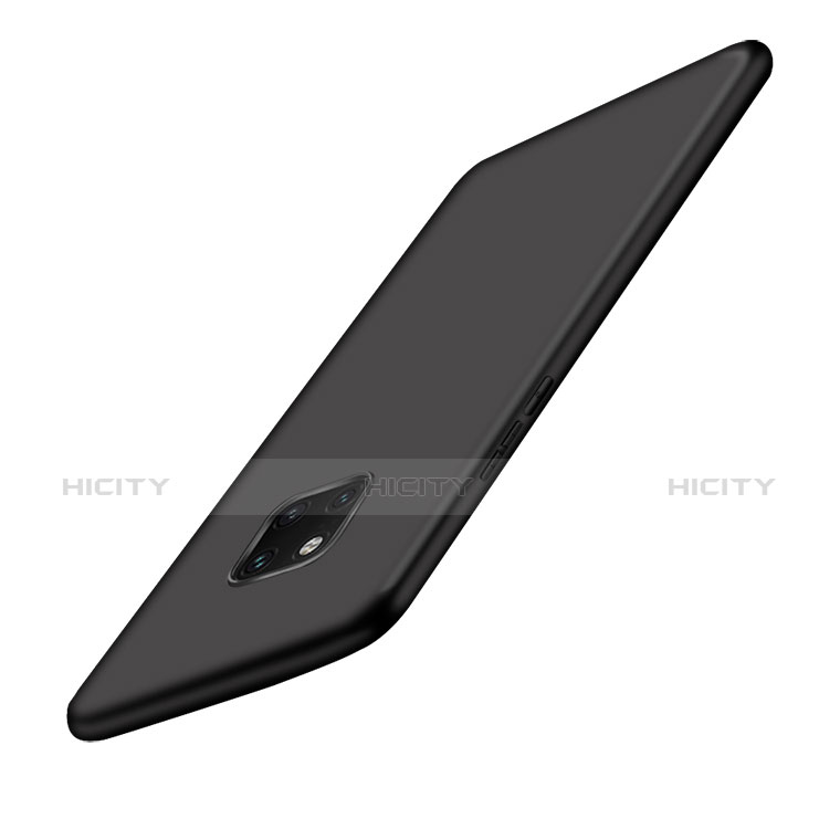 Silikon Hülle Handyhülle Ultra Dünn Schutzhülle für Huawei Mate 20 Pro Schwarz