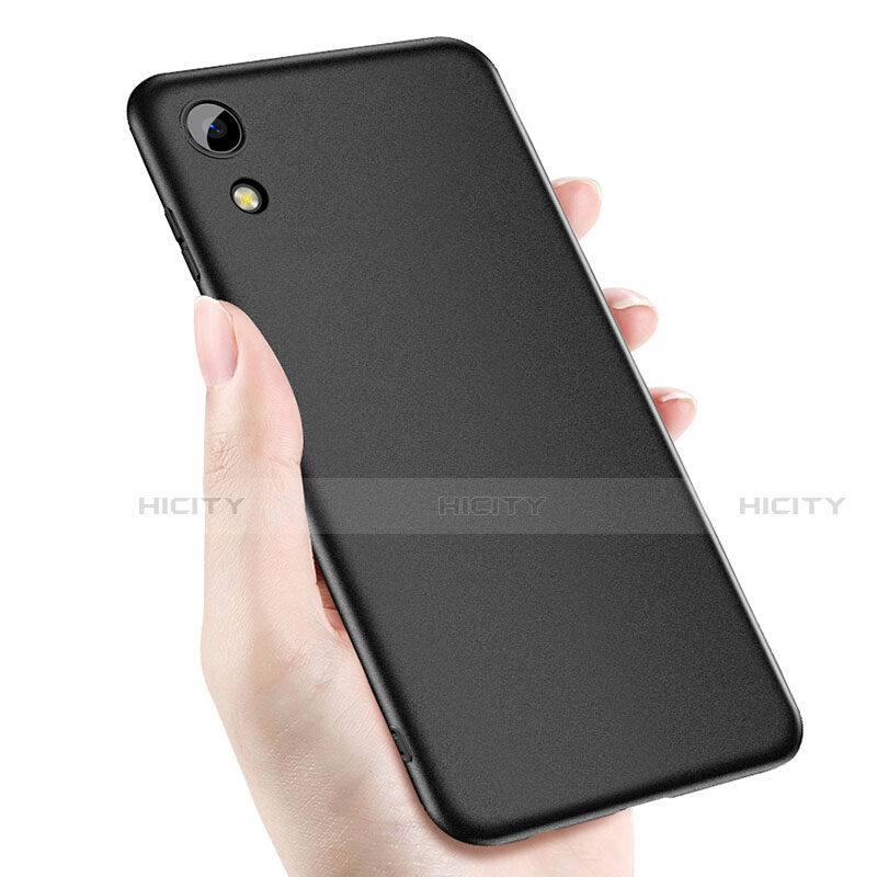 Silikon Hülle Handyhülle Ultra Dünn Schutzhülle für Huawei Y6 Pro (2019) Schwarz groß