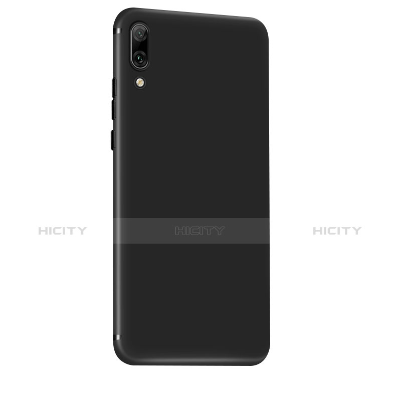 Silikon Hülle Handyhülle Ultra Dünn Schutzhülle für Huawei Y9 (2019) Schwarz groß