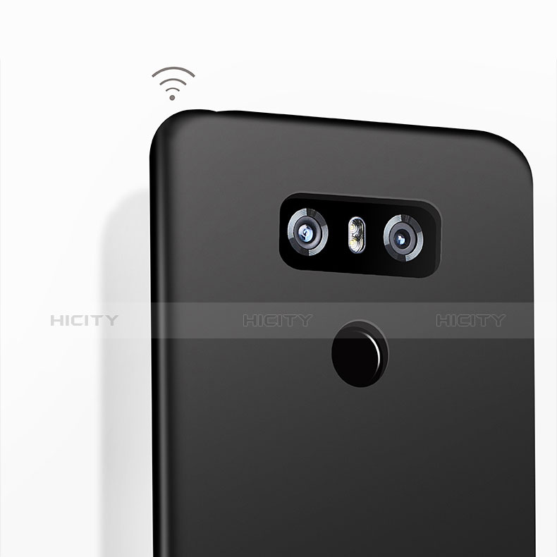 Silikon Hülle Handyhülle Ultra Dünn Schutzhülle für LG G6 Schwarz groß