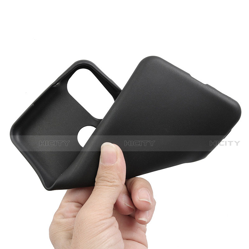 Silikon Hülle Handyhülle Ultra Dünn Schutzhülle für Motorola Moto Edge X30 5G Schwarz groß