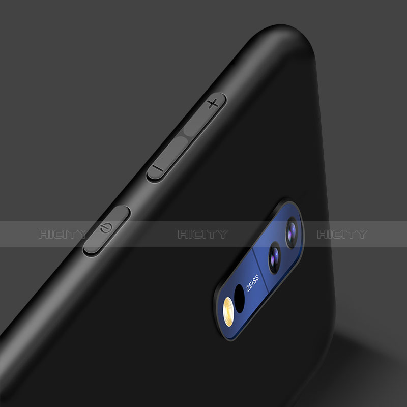 Silikon Hülle Handyhülle Ultra Dünn Schutzhülle für Nokia 8 Schwarz groß