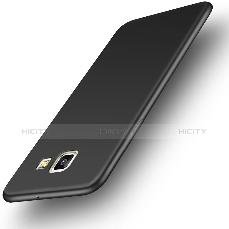 Silikon Hülle Handyhülle Ultra Dünn Schutzhülle für Samsung Galaxy J5 Prime G570F Schwarz Plus