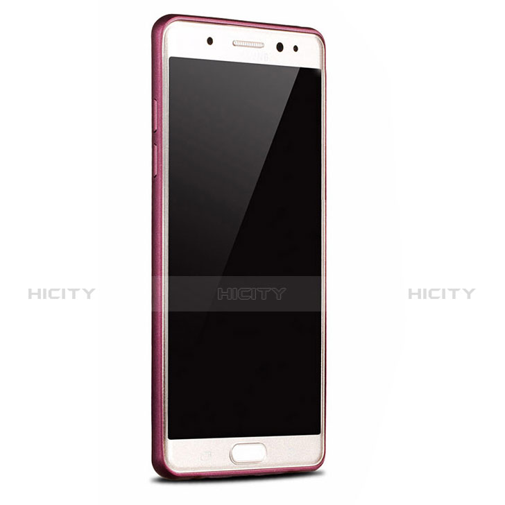 Silikon Hülle Handyhülle Ultra Dünn Schutzhülle für Samsung Galaxy Note 7 Violett groß
