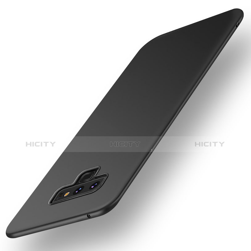 Silikon Hülle Handyhülle Ultra Dünn Schutzhülle für Samsung Galaxy Note 9 Schwarz groß