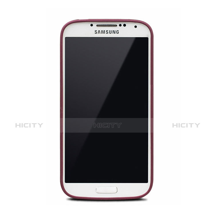 Silikon Hülle Handyhülle Ultra Dünn Schutzhülle für Samsung Galaxy S4 i9500 i9505 Violett groß