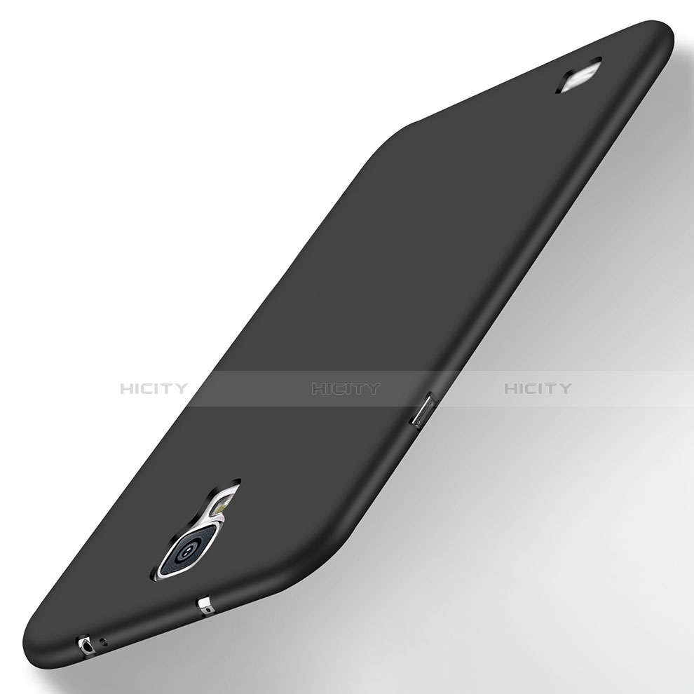 Silikon Hülle Handyhülle Ultra Dünn Schutzhülle für Samsung Galaxy S4 IV Advance i9500 Schwarz groß