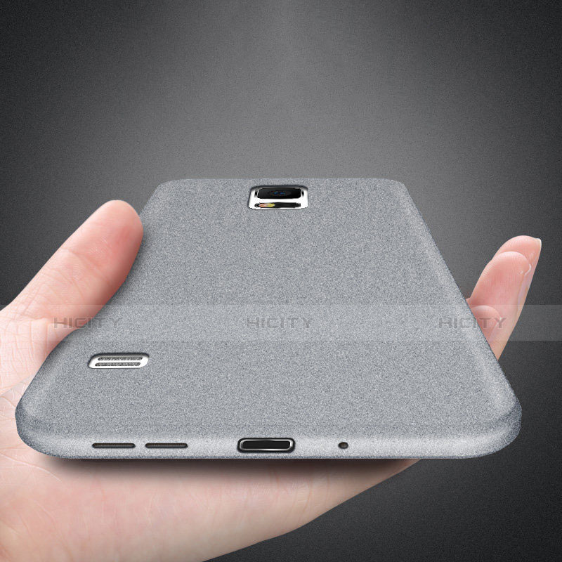 Silikon Hülle Handyhülle Ultra Dünn Schutzhülle für Samsung Galaxy S5 Duos Plus Grau
