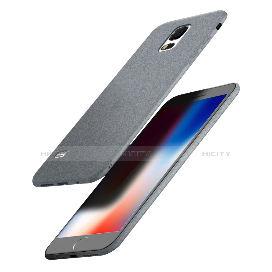 Silikon Hülle Handyhülle Ultra Dünn Schutzhülle für Samsung Galaxy S5 G900F G903F Grau