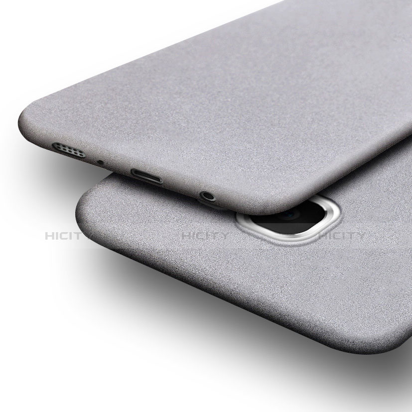Silikon Hülle Handyhülle Ultra Dünn Schutzhülle für Samsung Galaxy S7 G930F G930FD Grau groß