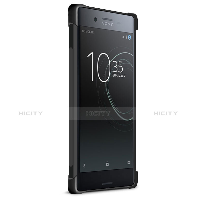 Silikon Hülle Handyhülle Ultra Dünn Schutzhülle für Sony Xperia XZ1 Compact Schwarz