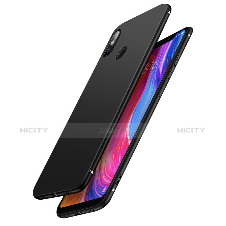 Silikon Hülle Handyhülle Ultra Dünn Schutzhülle für Xiaomi Mi 8 SE Schwarz