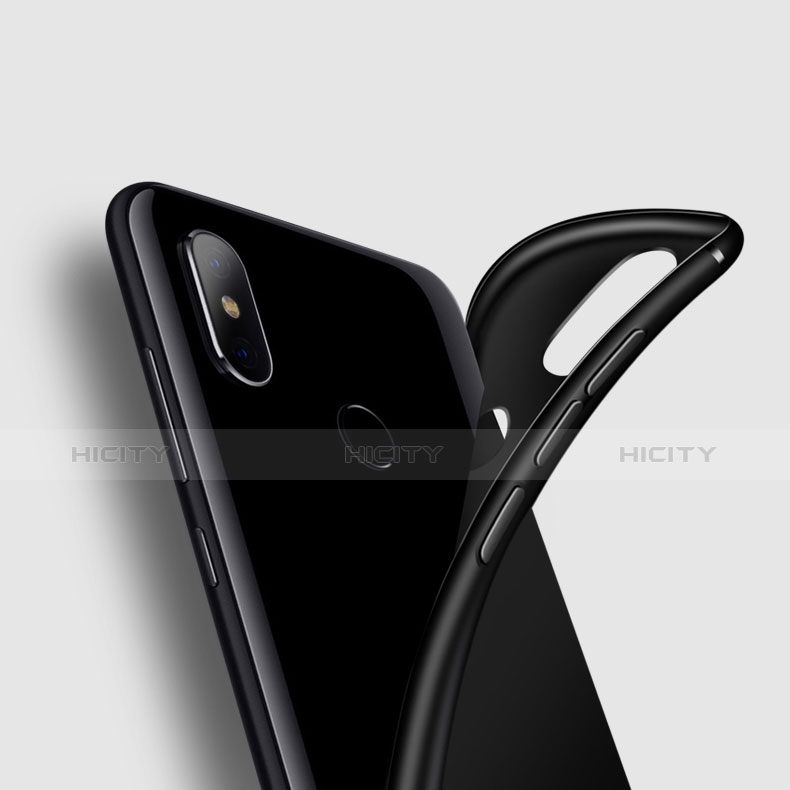 Silikon Hülle Handyhülle Ultra Dünn Schutzhülle für Xiaomi Mi 8 SE Schwarz