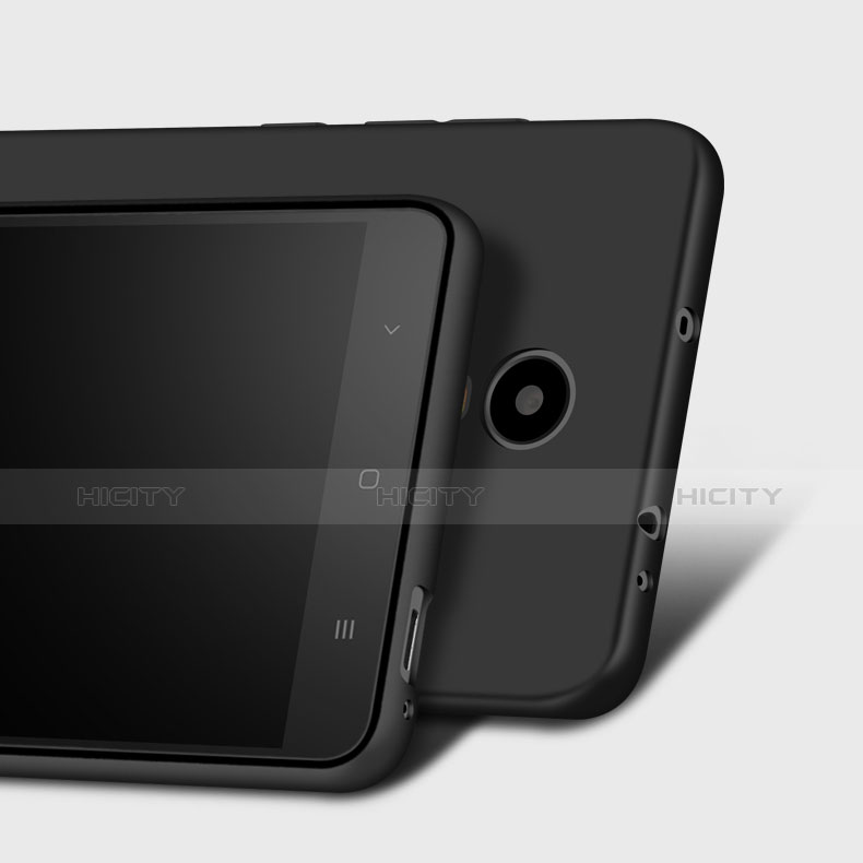 Silikon Hülle Handyhülle Ultra Dünn Schutzhülle für Xiaomi Redmi Note 3 MediaTek Schwarz