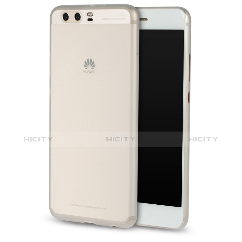 Silikon Hülle Handyhülle Ultra Dünn Schutzhülle Q05 für Huawei P10 Plus Weiß groß