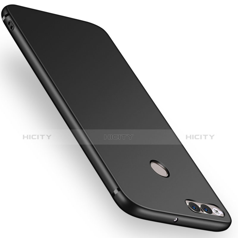Silikon Hülle Handyhülle Ultra Dünn Schutzhülle S02 für Huawei Honor Play 7X Schwarz