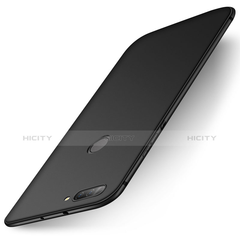Silikon Hülle Handyhülle Ultra Dünn Schutzhülle S02 für Huawei Honor V9 Schwarz Plus