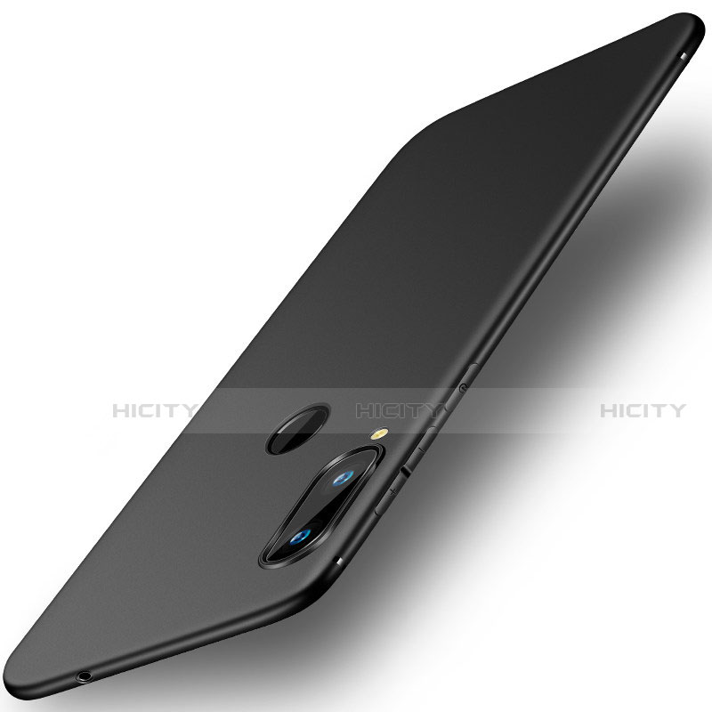 Silikon Hülle Handyhülle Ultra Dünn Schutzhülle S02 für Huawei Honor View 10 Lite Schwarz