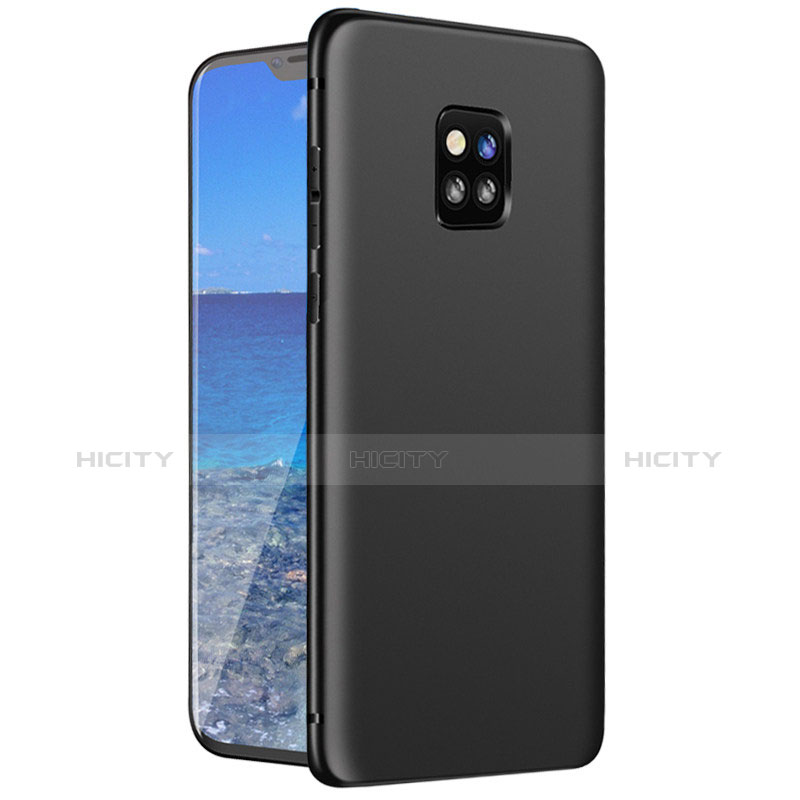 Silikon Hülle Handyhülle Ultra Dünn Schutzhülle S02 für Huawei Mate 20 Pro Schwarz Plus