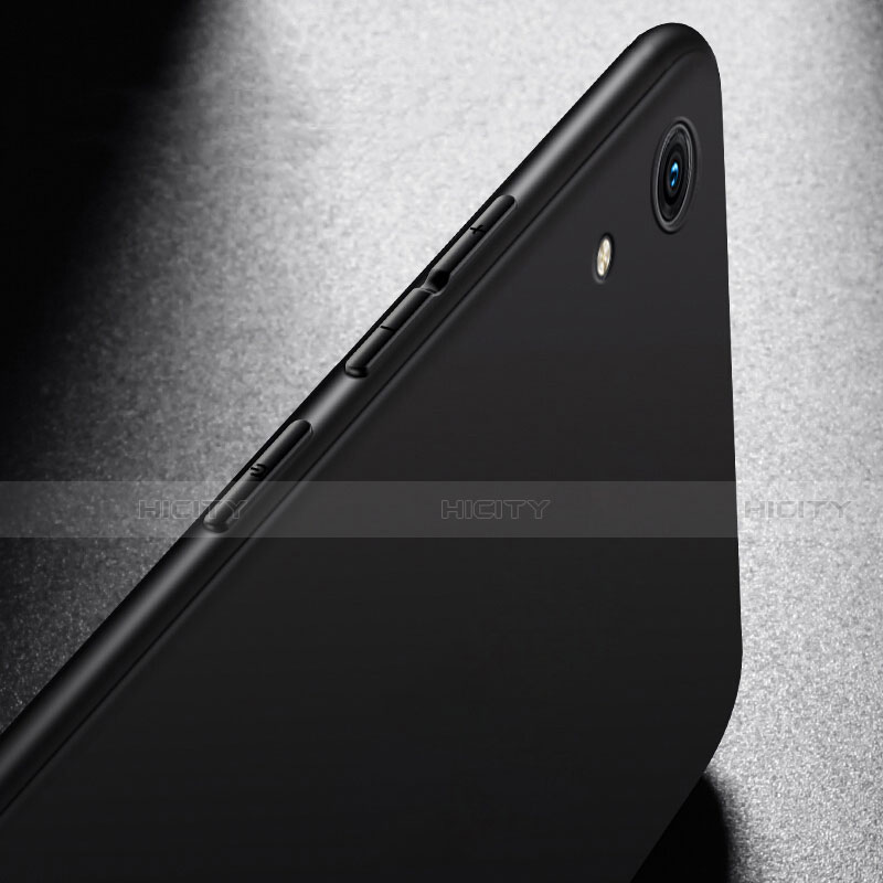 Silikon Hülle Handyhülle Ultra Dünn Schutzhülle S02 für Huawei Y6 Prime (2019) Schwarz groß