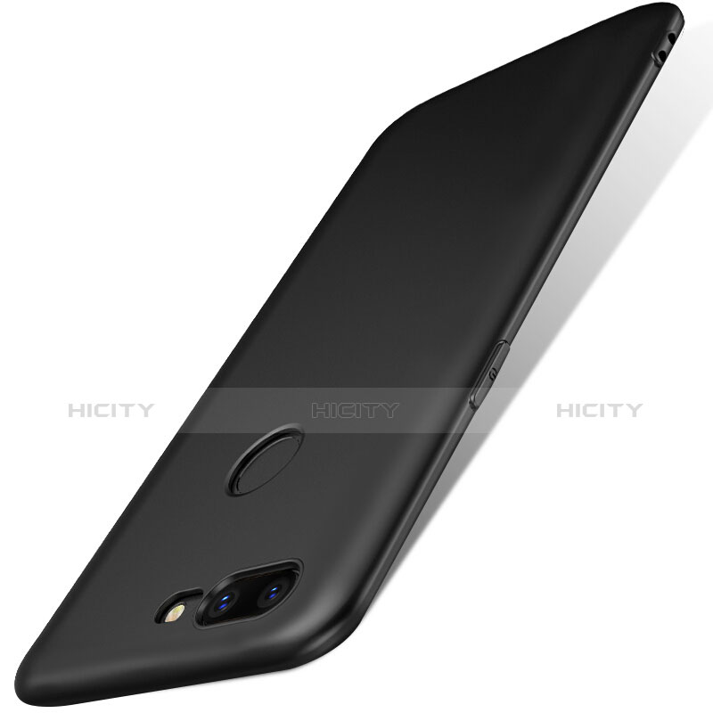 Silikon Hülle Handyhülle Ultra Dünn Schutzhülle S02 für OnePlus 5T A5010 Schwarz