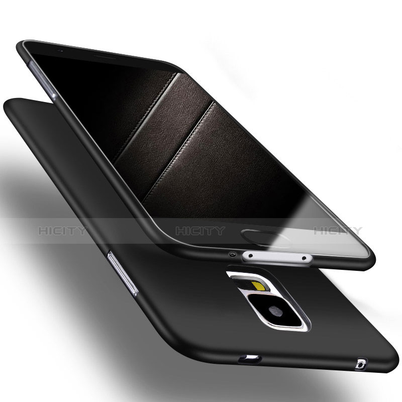 Silikon Hülle Handyhülle Ultra Dünn Schutzhülle S02 für Samsung Galaxy S5 G900F G903F Schwarz