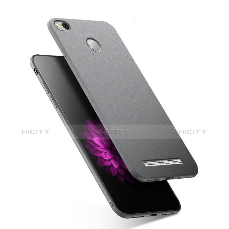 Silikon Hülle Handyhülle Ultra Dünn Schutzhülle S02 für Xiaomi Redmi 3 Pro Grau Plus