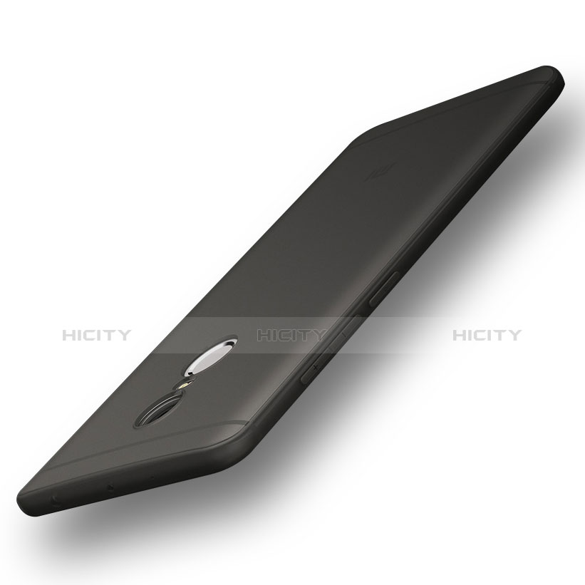 Silikon Hülle Handyhülle Ultra Dünn Schutzhülle S02 für Xiaomi Redmi Note 4 Grau groß