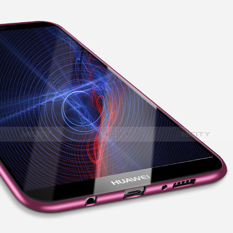 Silikon Hülle Handyhülle Ultra Dünn Schutzhülle S03 für Huawei Enjoy 8 Violett
