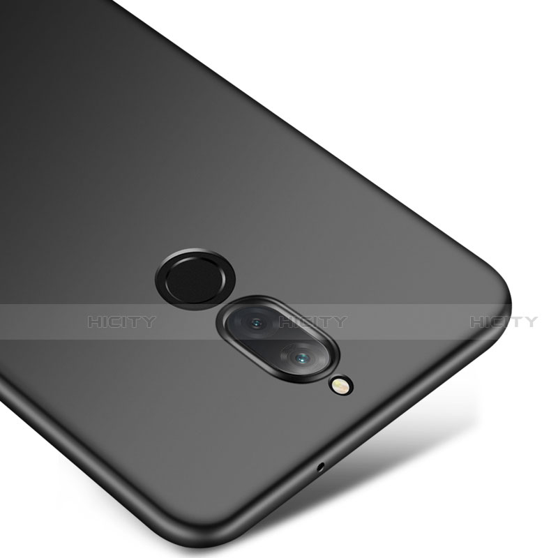 Silikon Hülle Handyhülle Ultra Dünn Schutzhülle S03 für Huawei G10 Schwarz groß