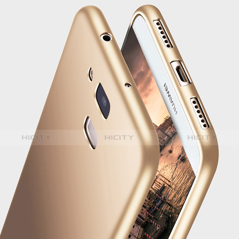 Silikon Hülle Handyhülle Ultra Dünn Schutzhülle S03 für Huawei GX8 Gold Plus