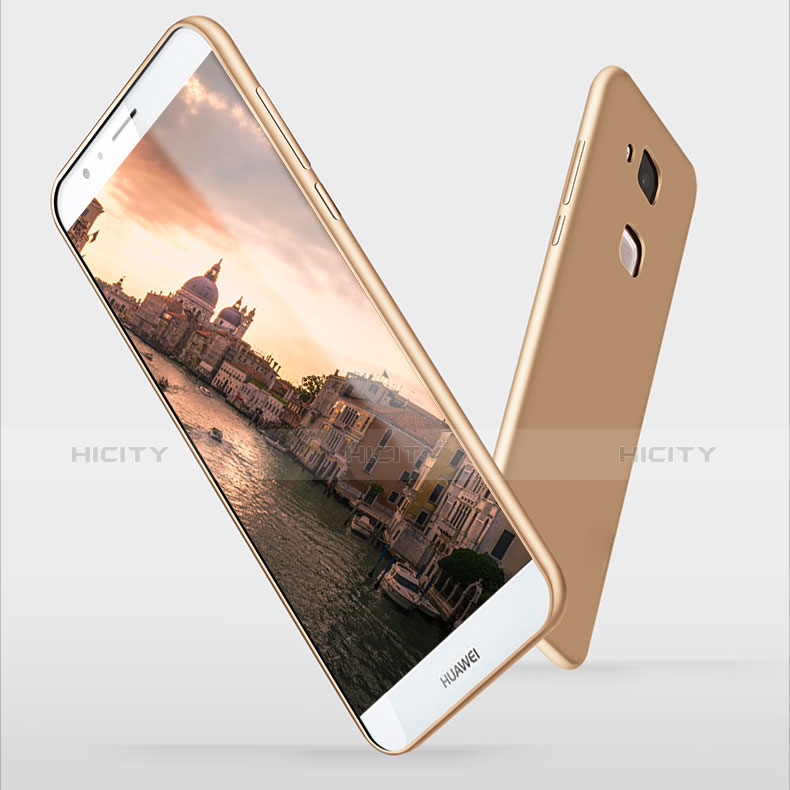 Silikon Hülle Handyhülle Ultra Dünn Schutzhülle S03 für Huawei GX8 Gold groß