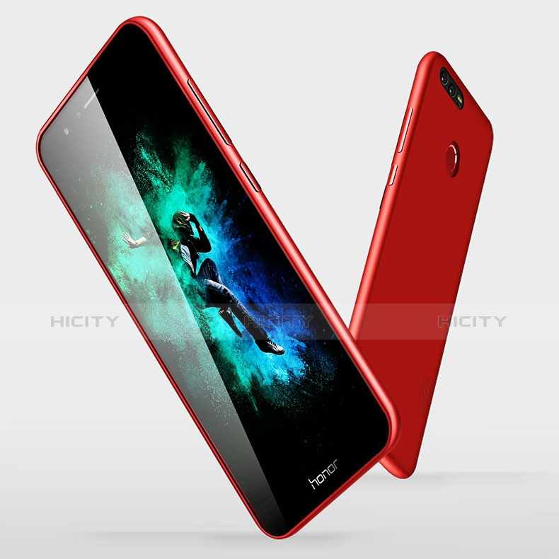 Silikon Hülle Handyhülle Ultra Dünn Schutzhülle S03 für Huawei Honor 8 Pro Rot groß