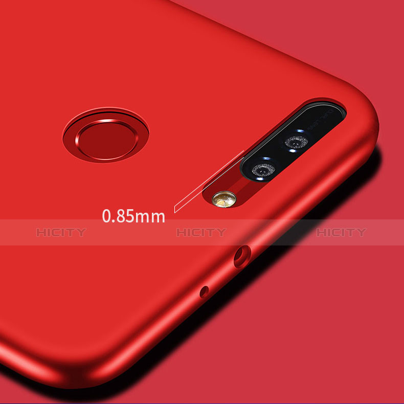 Silikon Hülle Handyhülle Ultra Dünn Schutzhülle S03 für Huawei Honor 8 Pro Rot groß