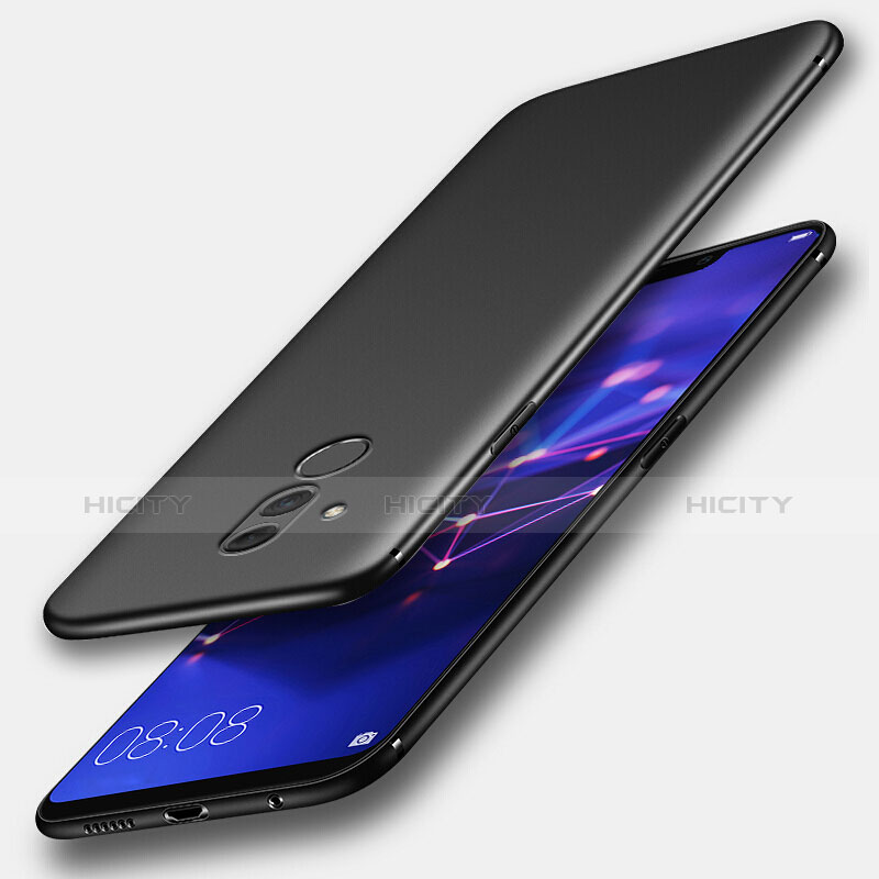 Silikon Hülle Handyhülle Ultra Dünn Schutzhülle S03 für Huawei Maimang 7 Schwarz groß