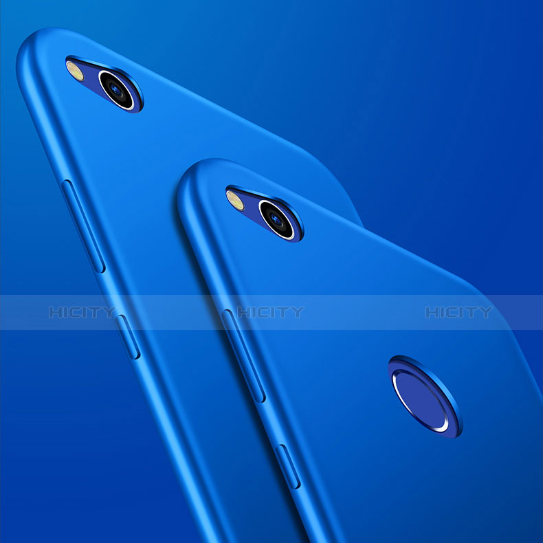 Silikon Hülle Handyhülle Ultra Dünn Schutzhülle S03 für Huawei P8 Lite (2017) Blau groß