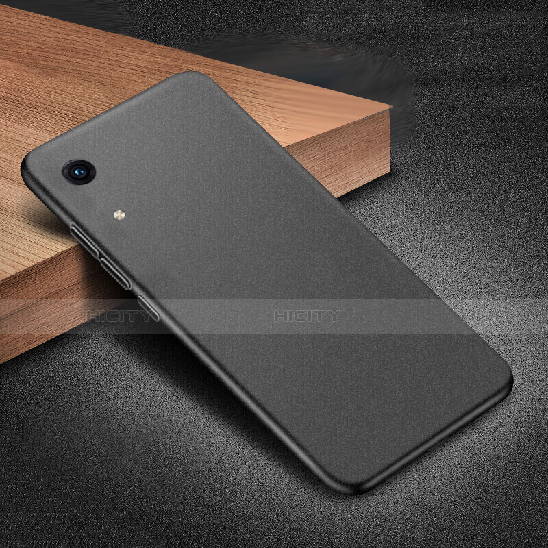 Silikon Hülle Handyhülle Ultra Dünn Schutzhülle S03 für Huawei Y6 Prime (2019) Schwarz groß