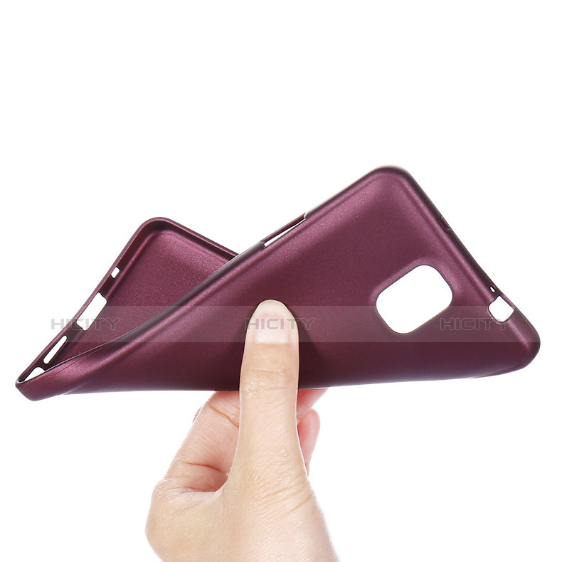 Silikon Hülle Handyhülle Ultra Dünn Schutzhülle S03 für Samsung Galaxy Note 3 N9000 Violett groß
