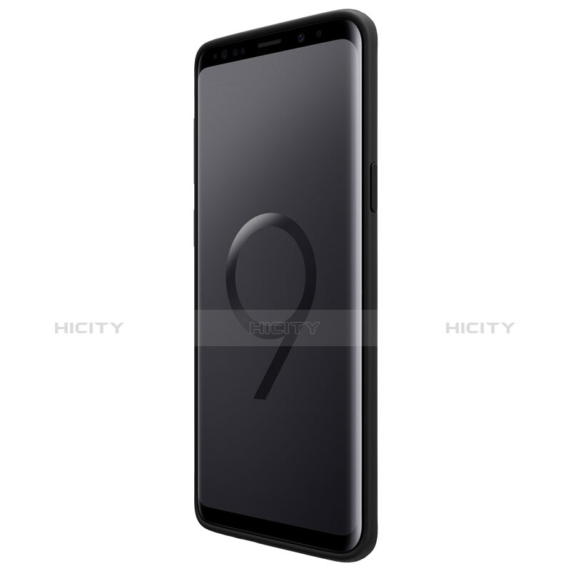 Silikon Hülle Handyhülle Ultra Dünn Schutzhülle S03 für Samsung Galaxy S9 Plus Schwarz