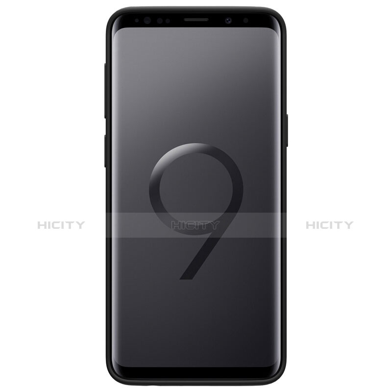 Silikon Hülle Handyhülle Ultra Dünn Schutzhülle S03 für Samsung Galaxy S9 Schwarz