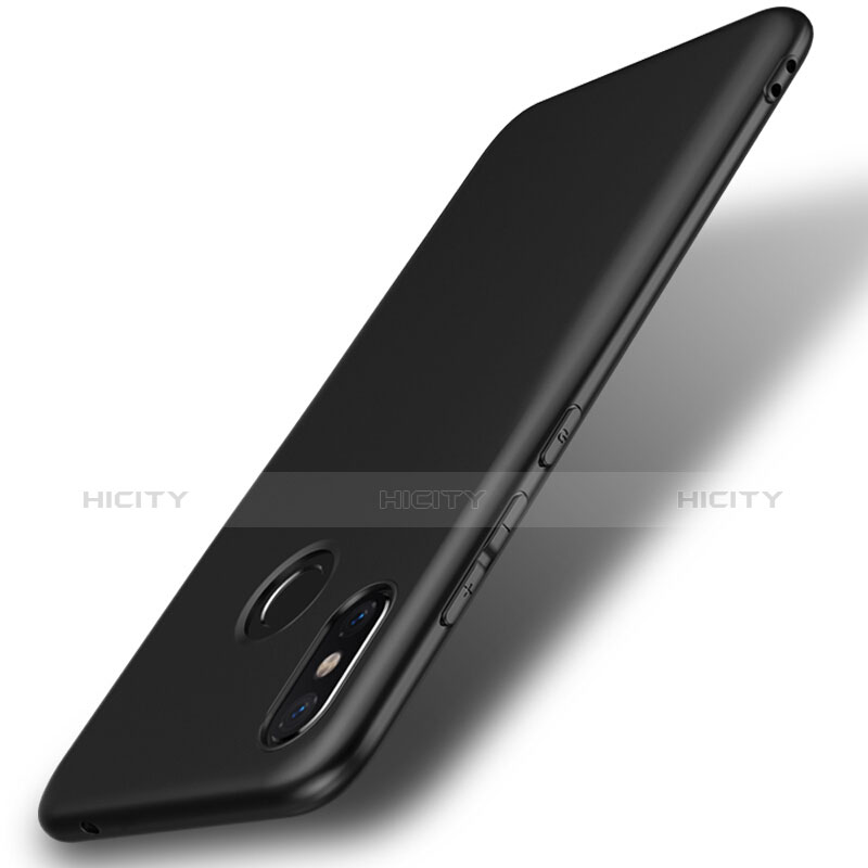 Silikon Hülle Handyhülle Ultra Dünn Schutzhülle S03 für Xiaomi Mi Max 3 Schwarz